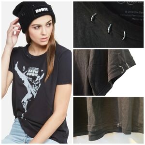 NWT Lauren Moshi David Bowie The Man Who Sold the World tee